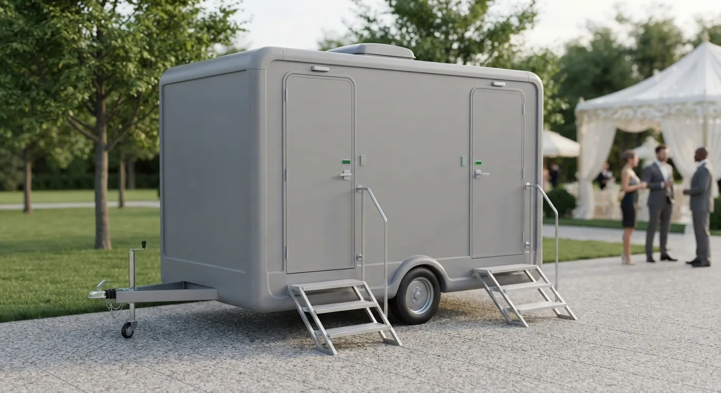 2 Stall Restroom Trailer in Concord, CA