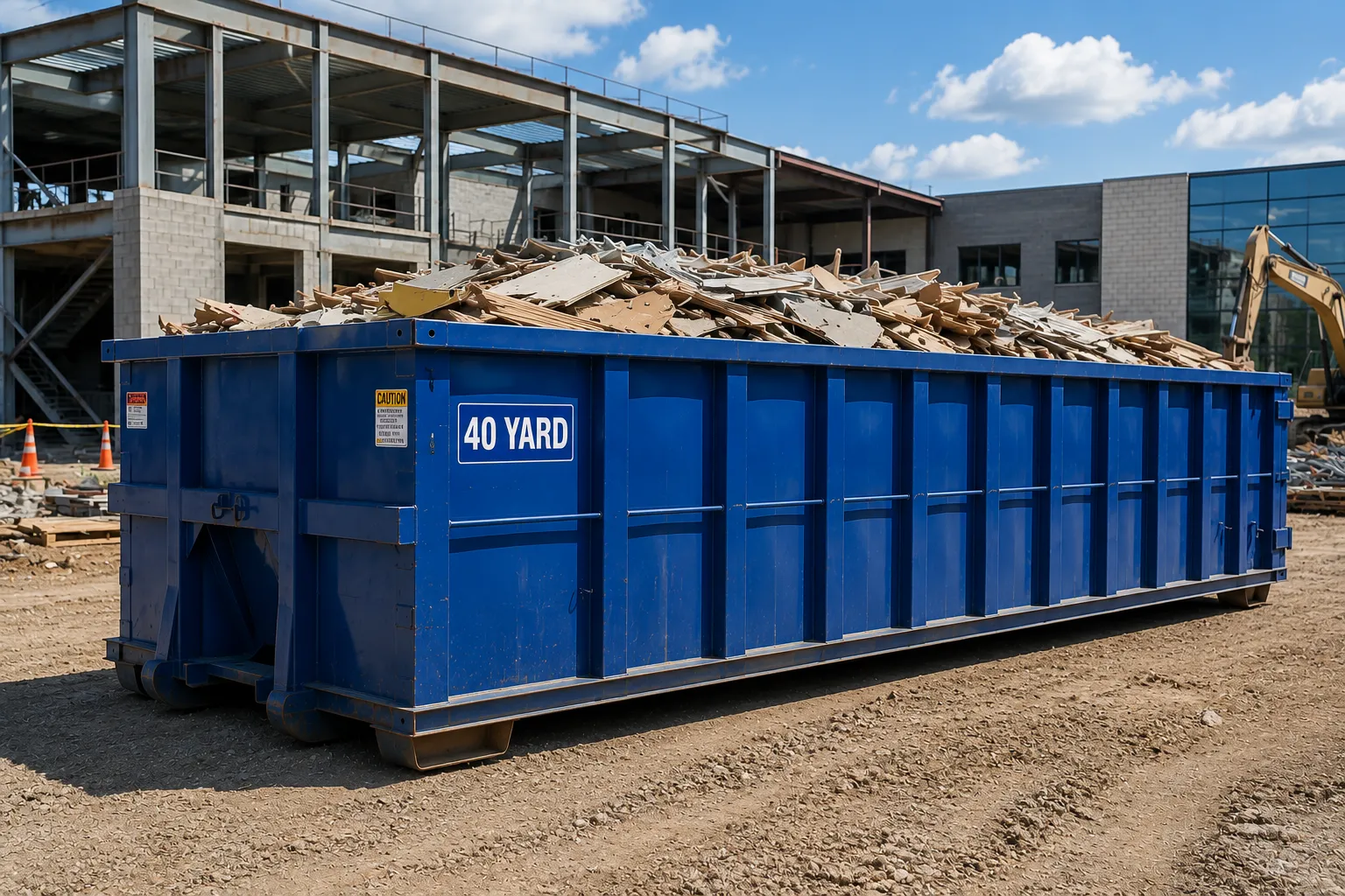 40 Yard Dumpster Rental in Concord, CA
