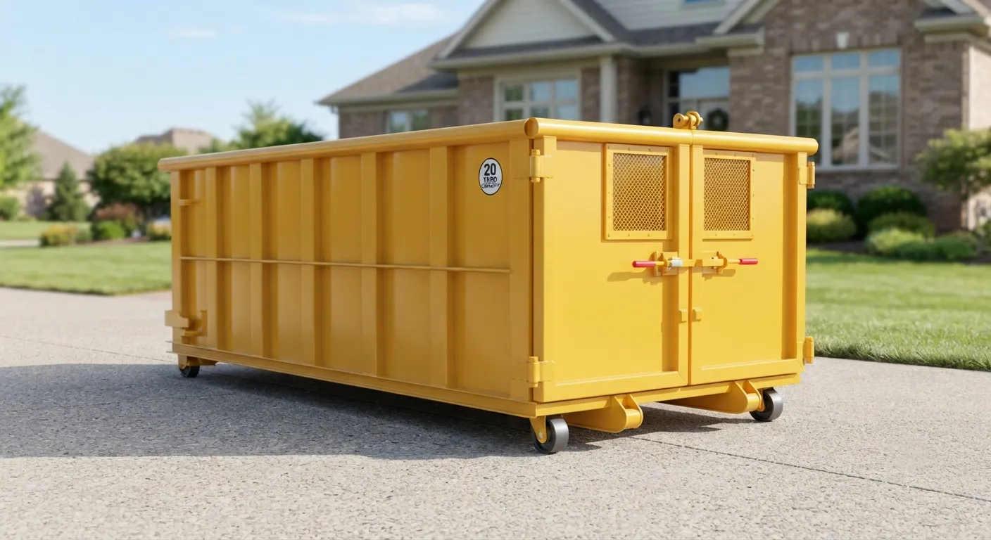 10 yard dumpster rental from our Concord fleet