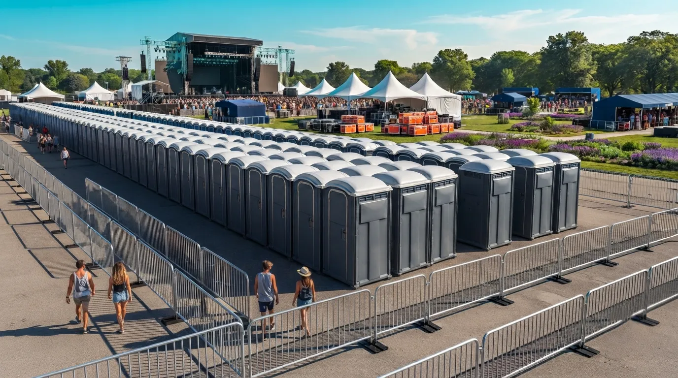 Festival Restroom Rental in Concord, CA