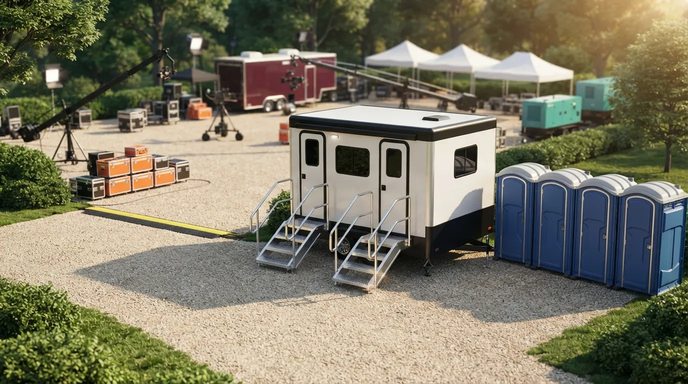 Film Set Restroom Rental in Concord, CA