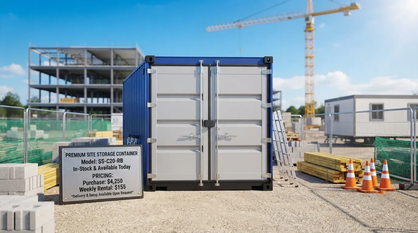 Storage Container Rental Cost in Concord, CA